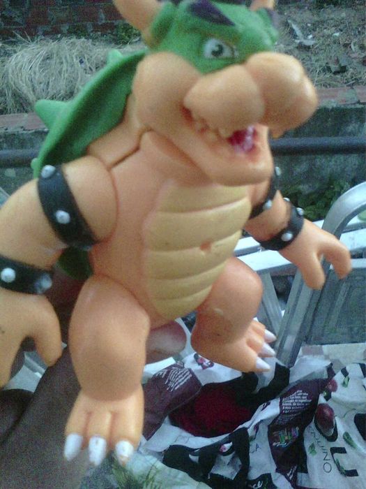 bowser nintendo boneco com luz-portes gratis
