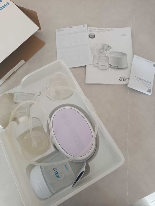 Bomba elétrica de extração de leite materno - Avent