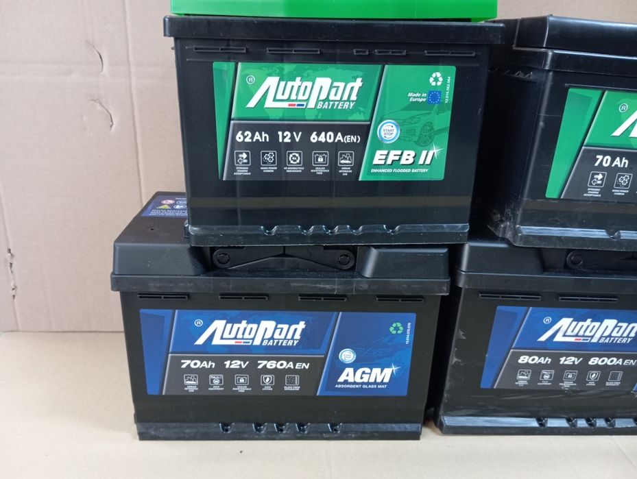 akumulator 12V 95Ah AGM EFB start-stop ciągnikowy