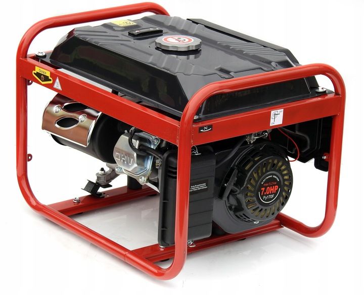 Profesjonalny Agregat Prądotwórczy 5,2kw Generator Avr+ Miedź Stojan K