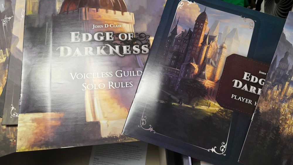 Edge of darkness collectors board game Guild Master edition