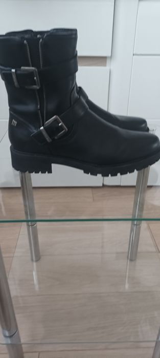 Botki damskie czarne