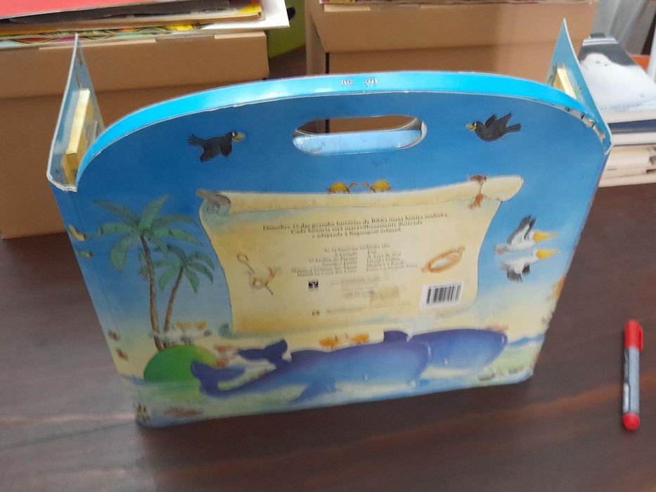 História da Biblia - livro jogo infantil