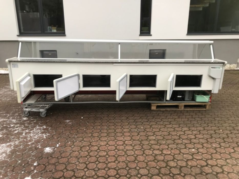 Lada witryna chłodnicza ES SYSTEM 3,85 m i inne urządzenia. GWARANCJA!