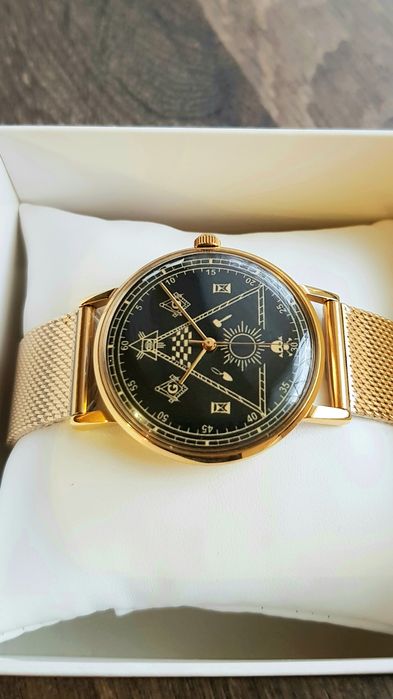 Годинник Луч Полет Масоны Механика СССР Калибр 2209 23 рубиновых камня