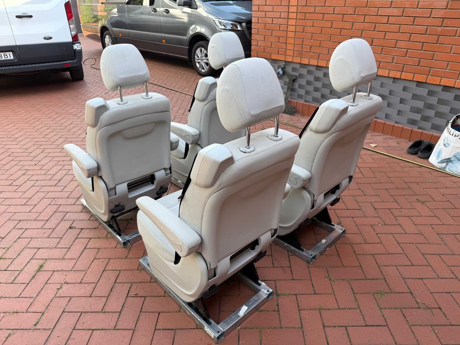 Сидіння салон капітанки Mercedes V-класу Vito W447 Т6 Мультиван Трафік Віваро Таленто VW тканина