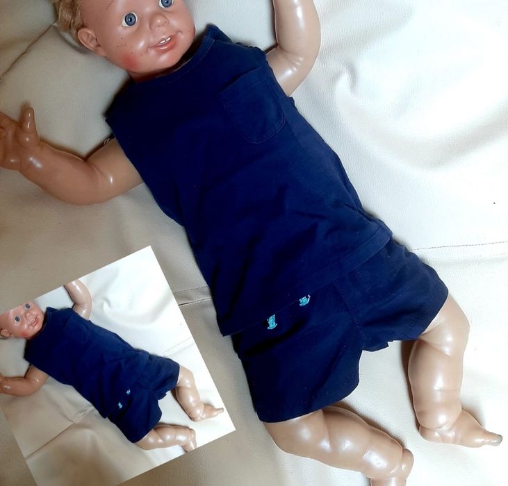 Zestaw LATO roz 68 15 sztuk mega paka komplet chłopca wyprawka rampers