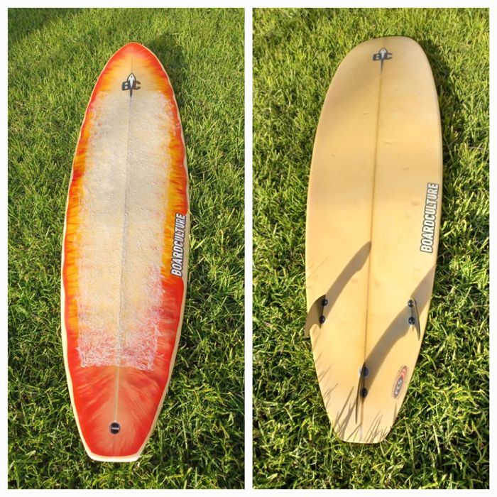 Prancha de Surf Board Culture 7'2 Funboard/Evolution/Malibu