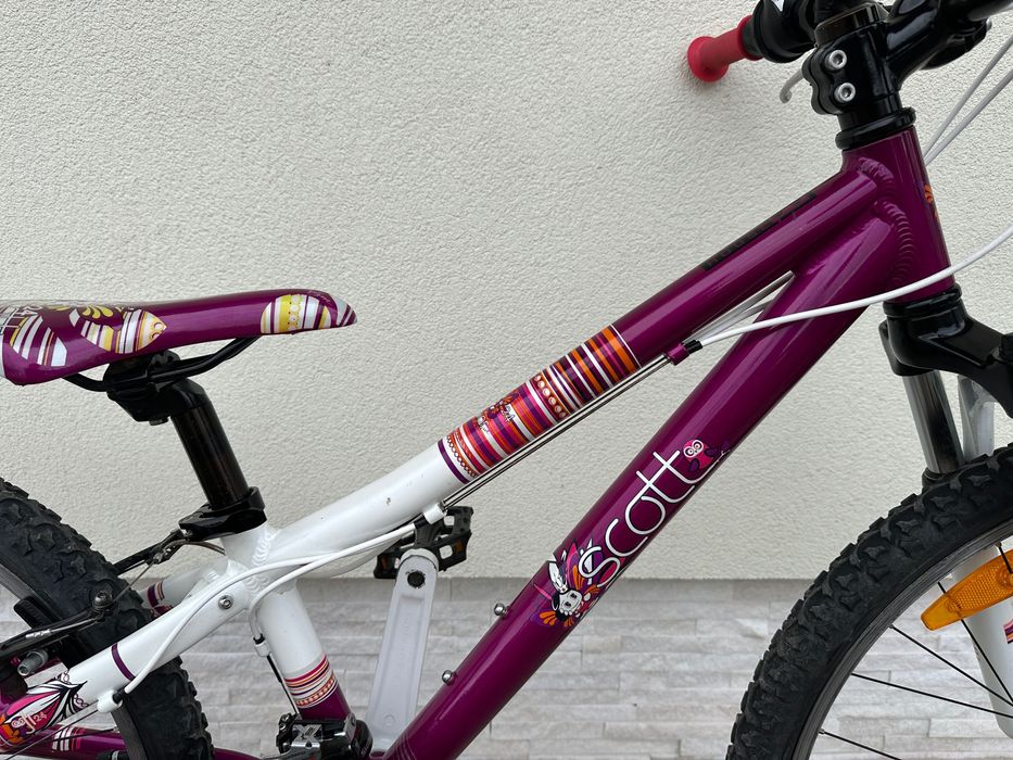 Rower SCOTT CONTESSA - koła 24, aluminiowy, amortyzacja, Shimano