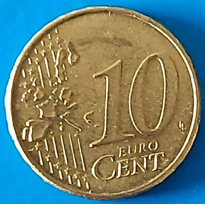 10 Cêntimos de 2002 Letra F da Alemanha