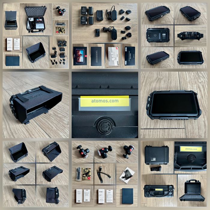Atomos Ninja V 4K HDR + Power Kit duży zestaw dla konesera (jak NOWY ...
