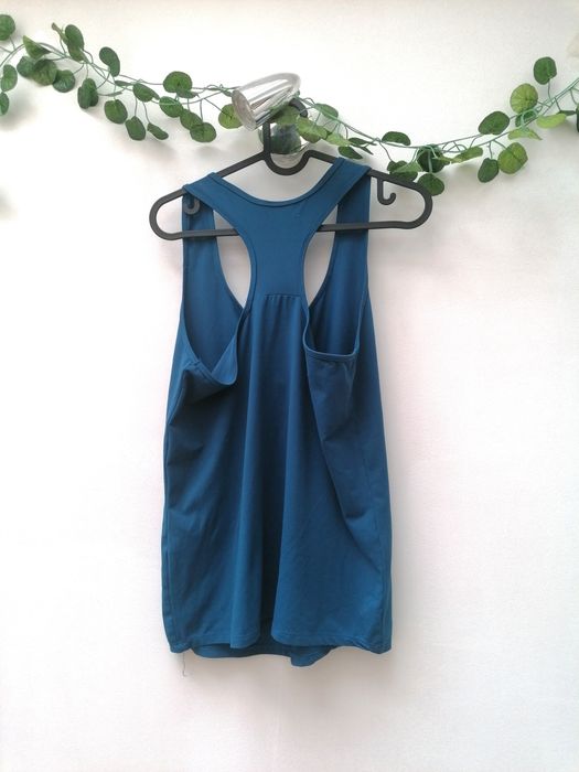 Top Desportivo Azul Petróleo