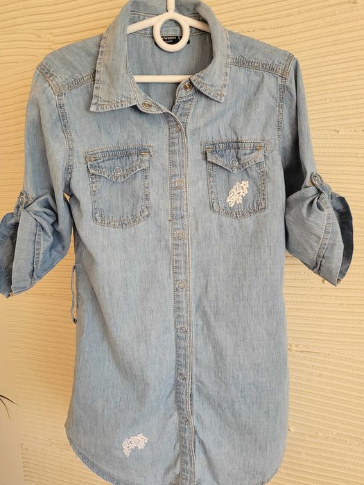 Koszula jeansowa 146 KappAhl