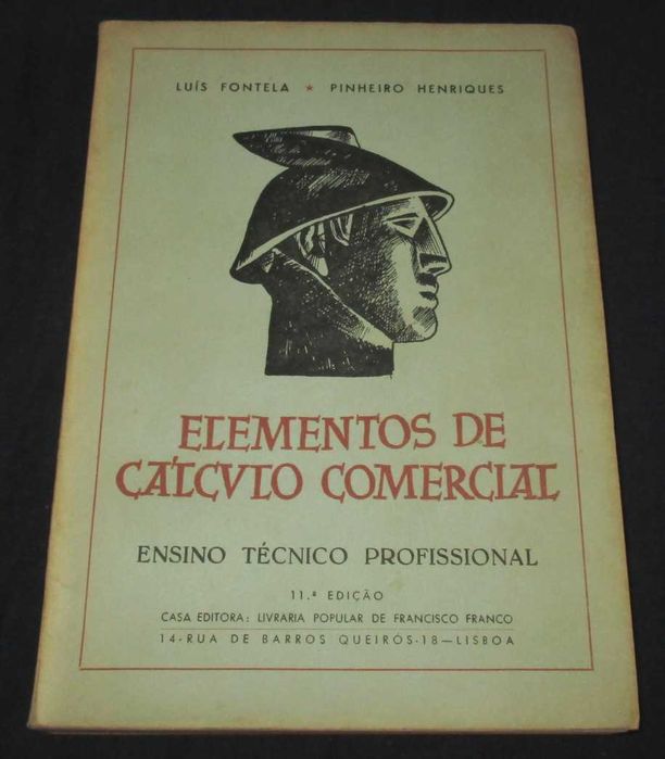 Livro Elementos de Cálculo Comercial 1965