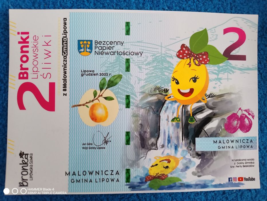 Bon kolekcjonerski,Bronka Lipowska