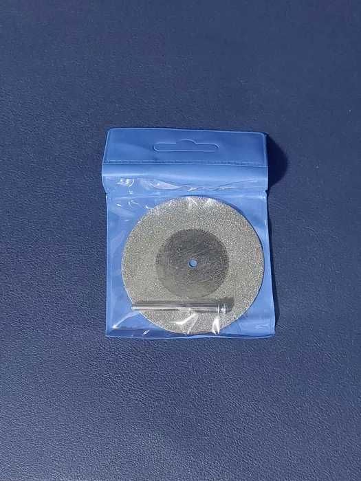 Disco de corte diamante 60mm + eixo Dremel