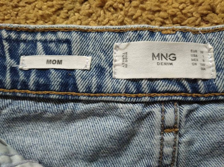 Джинси ZARA,MNG мом, 32розмір