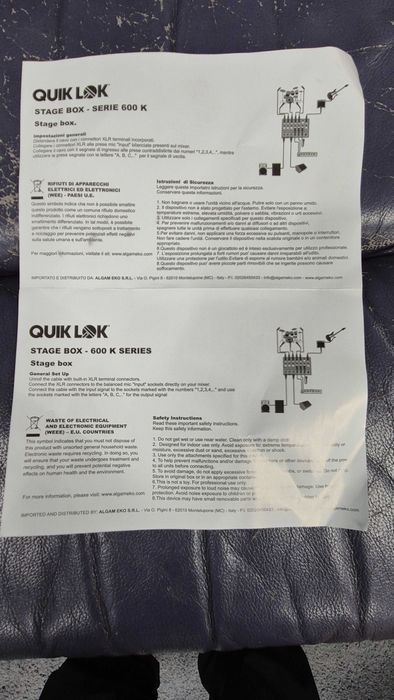 QUIK LOK BOX644-30K Мултикор 24/8 30 метрів