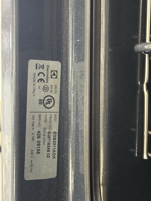 Piekarnik Elektrolux model EOB 3311AOX