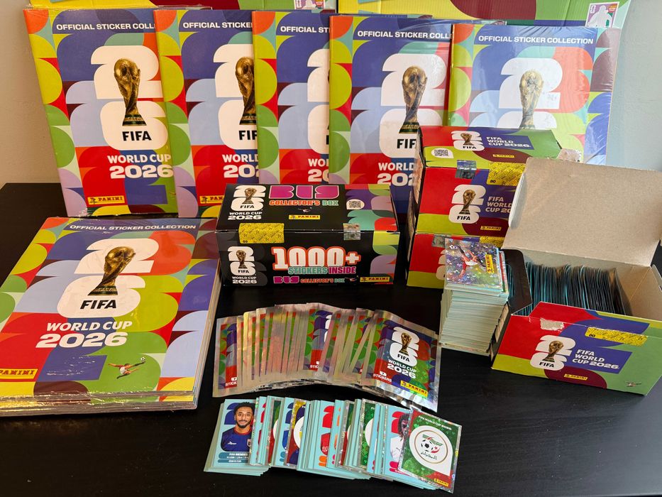 Cromos Mundial 2026 (600 diferentes) - Cadernetas - Extra