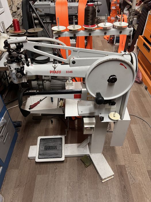 Pfaff 8346 рукавна взуттева сапожна швейна машинка.