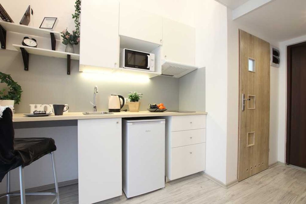 Funkcjonalne studio z antresolą – Centrum, Próchnika 17