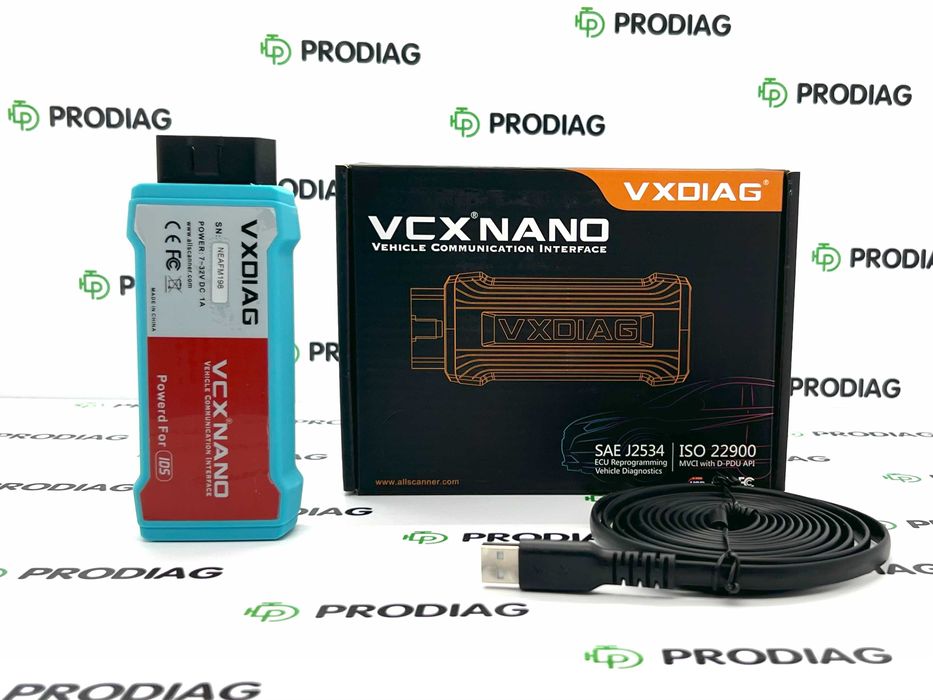 VXDIAG VCX NANO WiFi – діагностичний автосканер для Ford/Mazda: 5