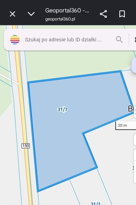 Sprzedam działke