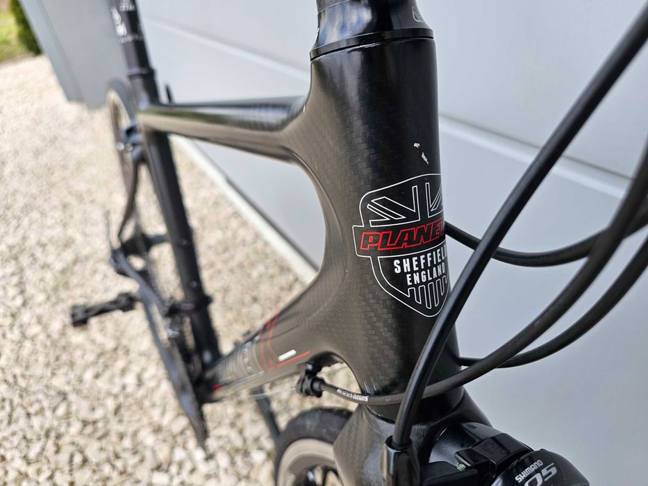 Rower full carbon karbon szosowy planet triathlon shimano ultegra S 8