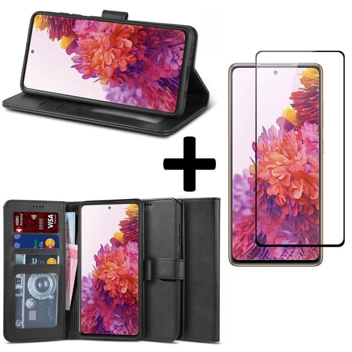 Etui Portfel Ii + Szkło Pełne Do Samsung Galaxy S20 Fe