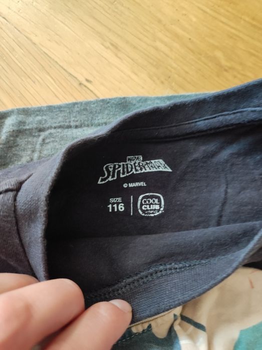 Paka ubranek Spiderman 104 smyk spodnie kurtka Softshell bluzki