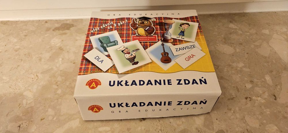 Gra aleksarnder Ukladanie zdań