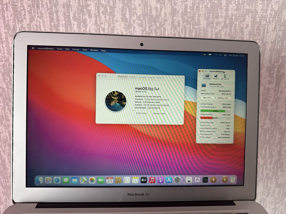 Macbook AIR 13 2013 4/256