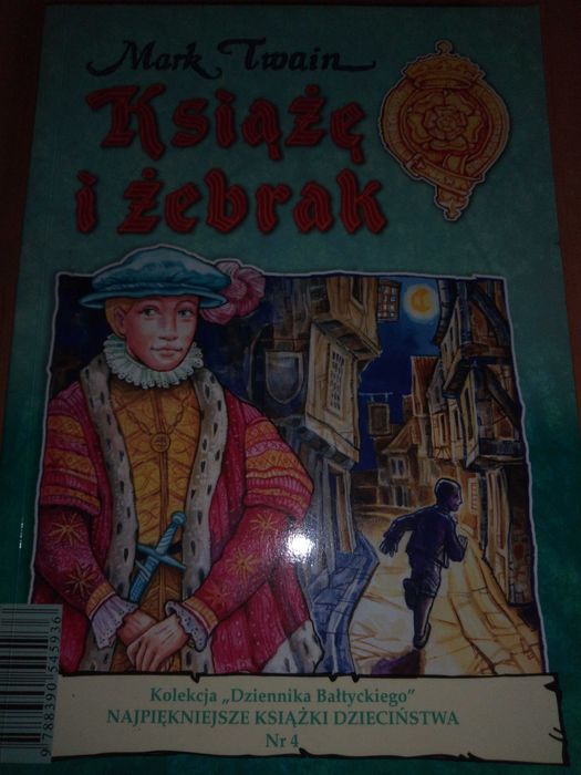 Najpiękniejsze książki dzieciństwa-Książe i żebrak Promocja 2+1 GRATIS