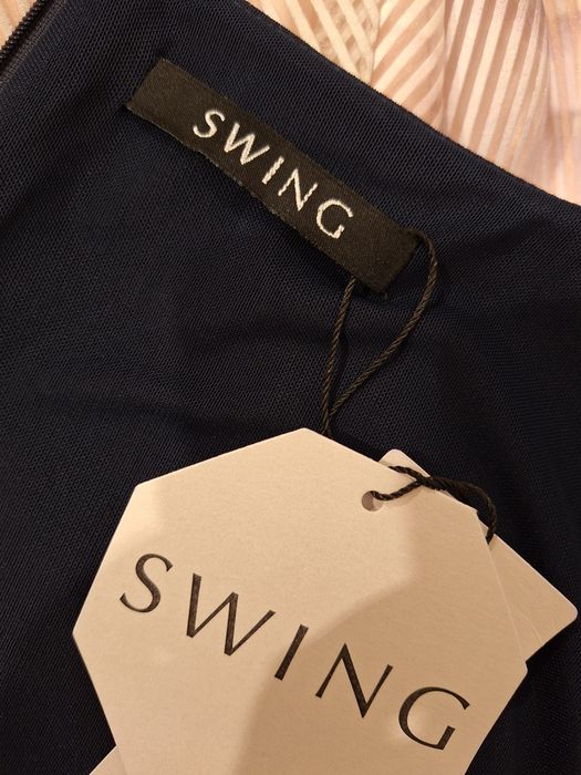 Swing, damska sukienka koktajlowa, r. L/XL