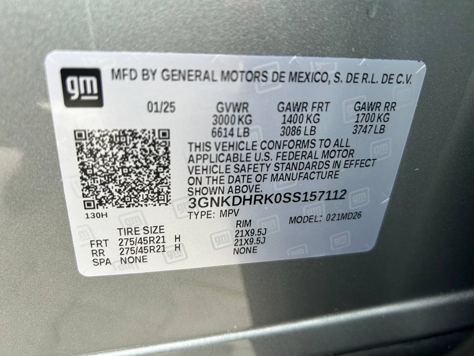 Chevrolet Blazer RS 2025