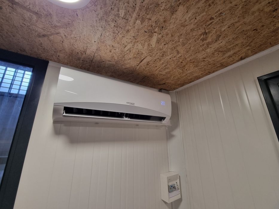 Stand vendas, contentor