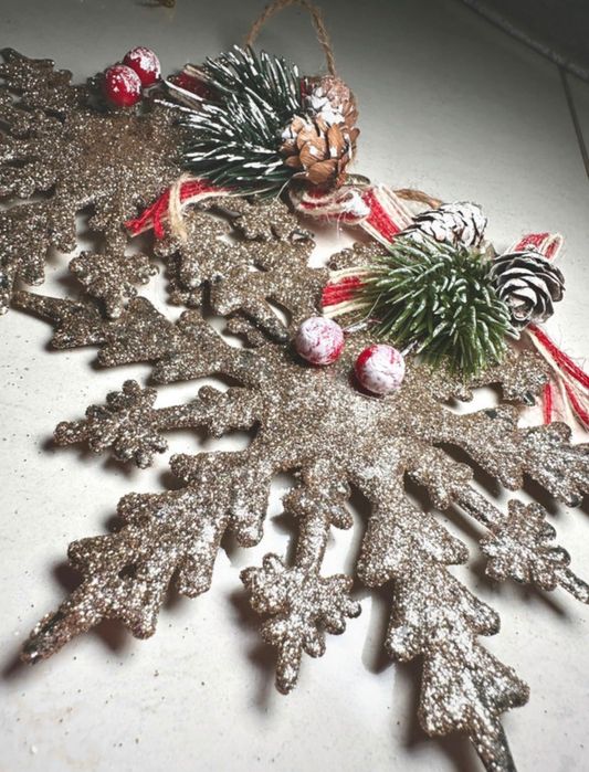 2 enfeites Natal grandes - novos