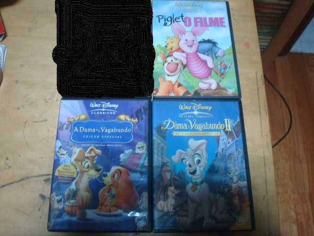 lote 6 dvds disney originais