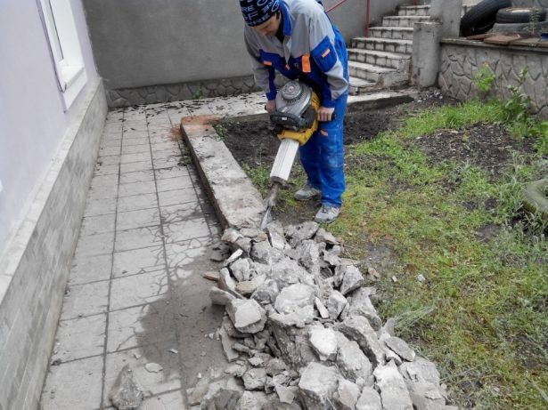 Копка траншей, котлованів, земляні роботи