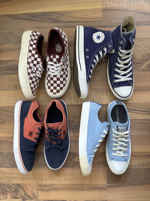 Кеди 40-40,5 оригінал vans dc converse