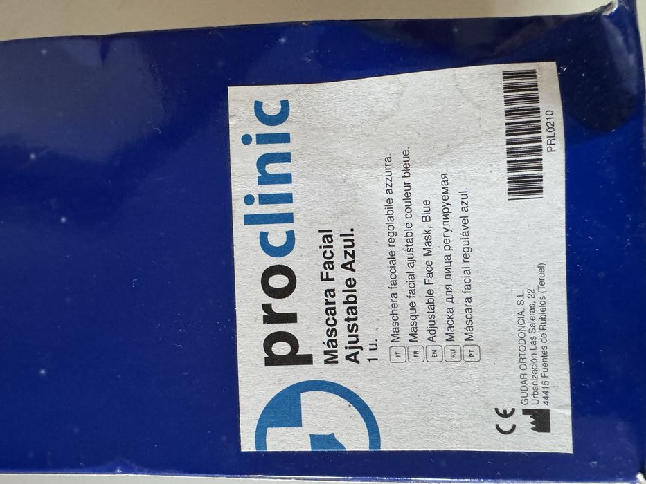 Máscara Facial Ajustável Proclinic – Ortodontia