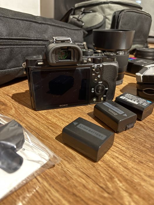 Sony A7 \ obiektyw / zestaw