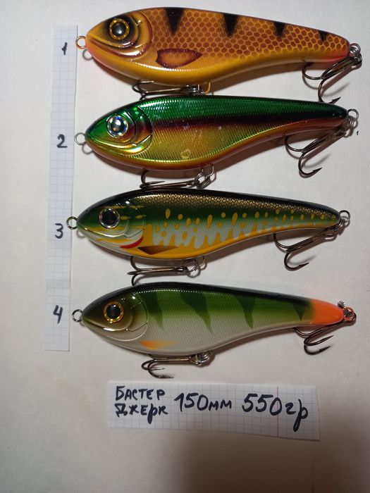Риболовні приманки (salmo , strike pro )