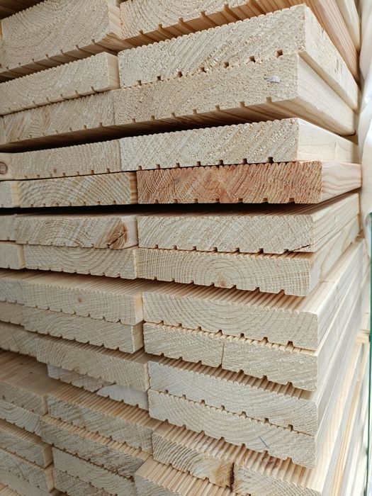 Deska tarasowa 28x145 świerk skandynawski