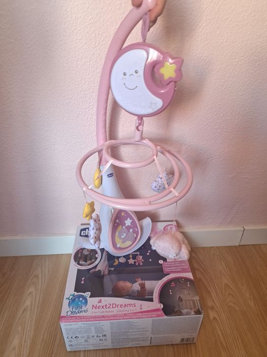 Móbile de berço Chicco Next2Dreams Rosa