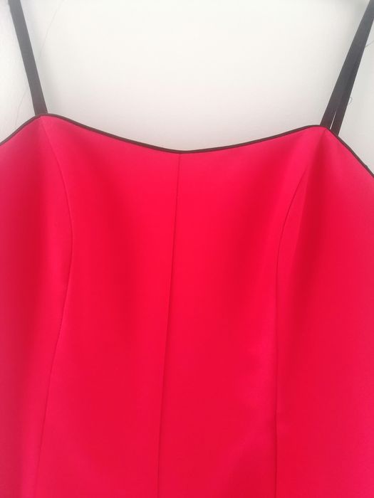 Vestido vermelho de cerimónia