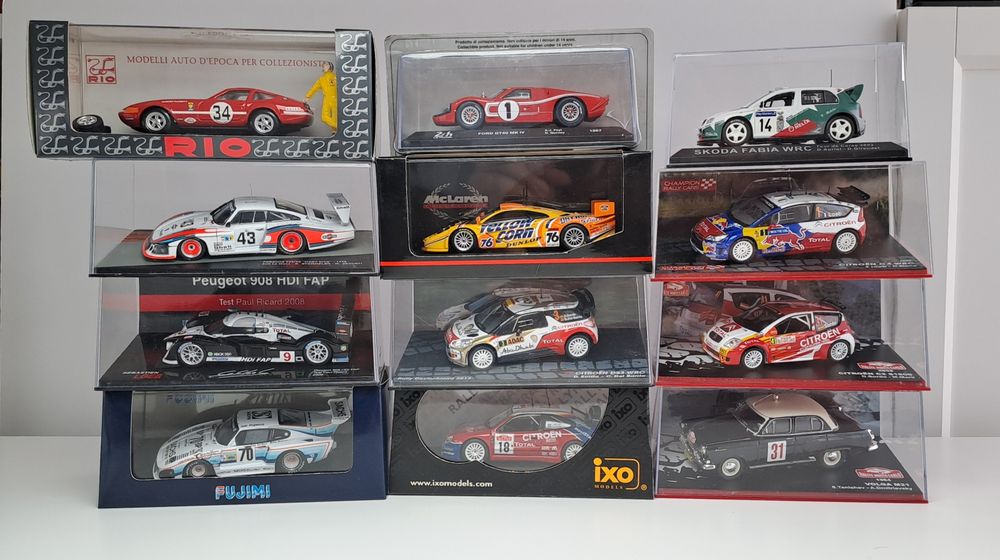 Колекційні моделі масштабні авто раллі 1/43 WRC  Le Mans