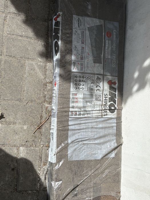 Gont dachowy około 2,5 paczki