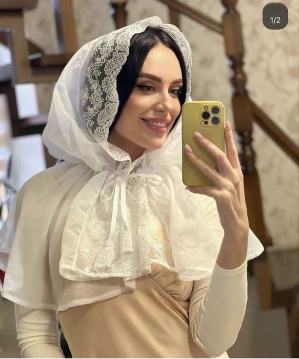 Палантин хустка на хрещення